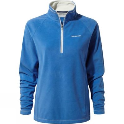 Fleece Craghoppers Seline Half zip Mujer Azules - Chile RCS913405